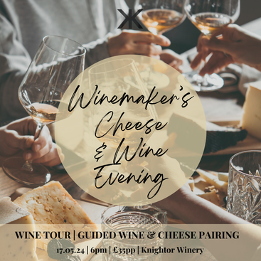 Winemaker's Cheese and Wine Evening Event